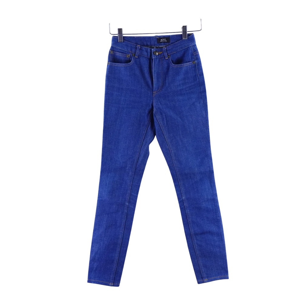 APC High Standard Womens Size 24 Skinny Jeans Indigo Blue High Waisted Denim